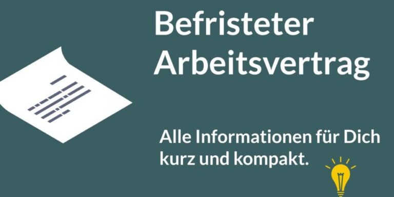 Alles, was Sie über befristete Arbeitsverträge mit Sachgrund wissen müssen