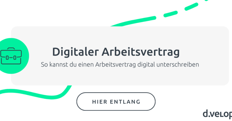 Die Vorteile der digitalen Unterschrift im Arbeitsvertrag
