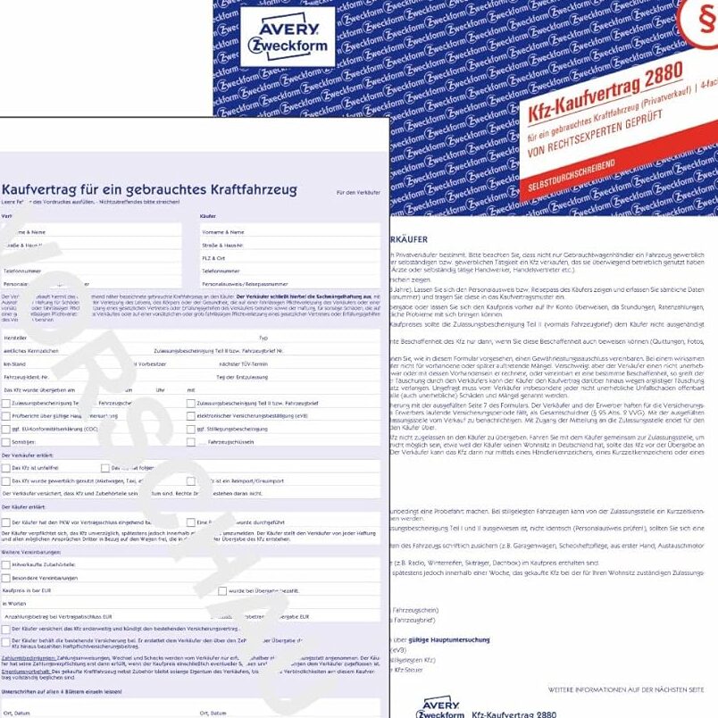 Tipps für einen reibungslosen Kaufvertrag zwischen Privatpersonen